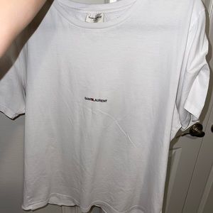 White YSL shirt (unisex)